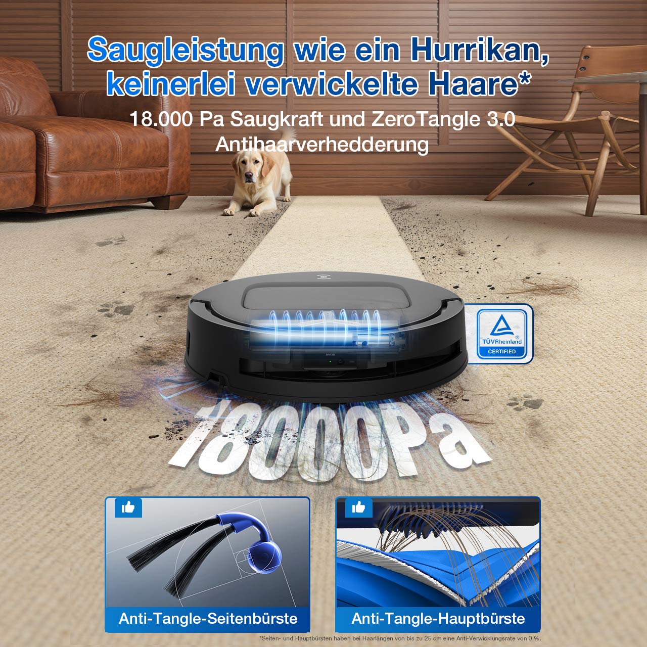 ECOVACS Deebot T80 Omni črn Robotski sesalnik