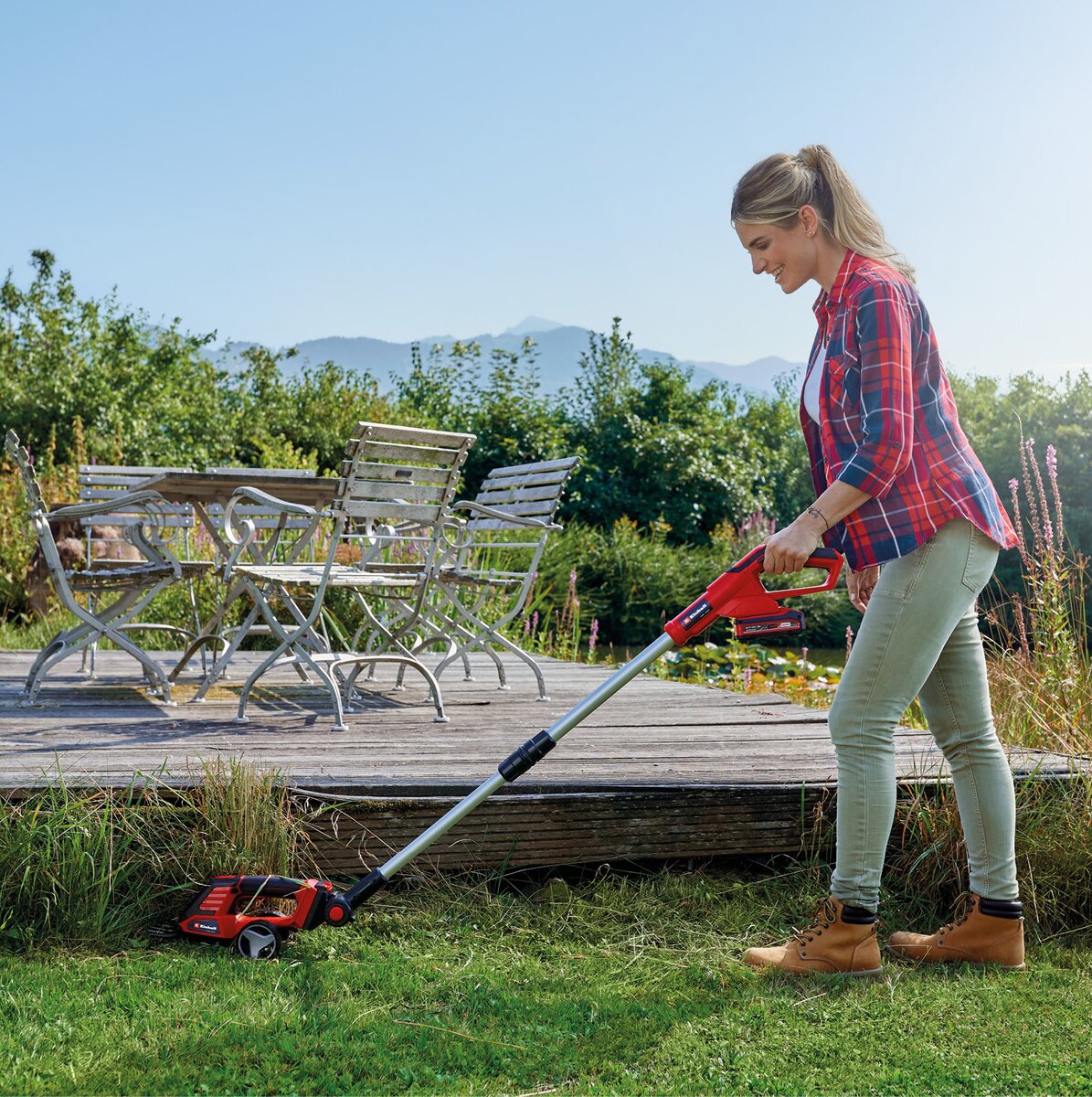 Einhell GE-CG 18/100 Li T-Solo Aku škarje za travo in grmičevje