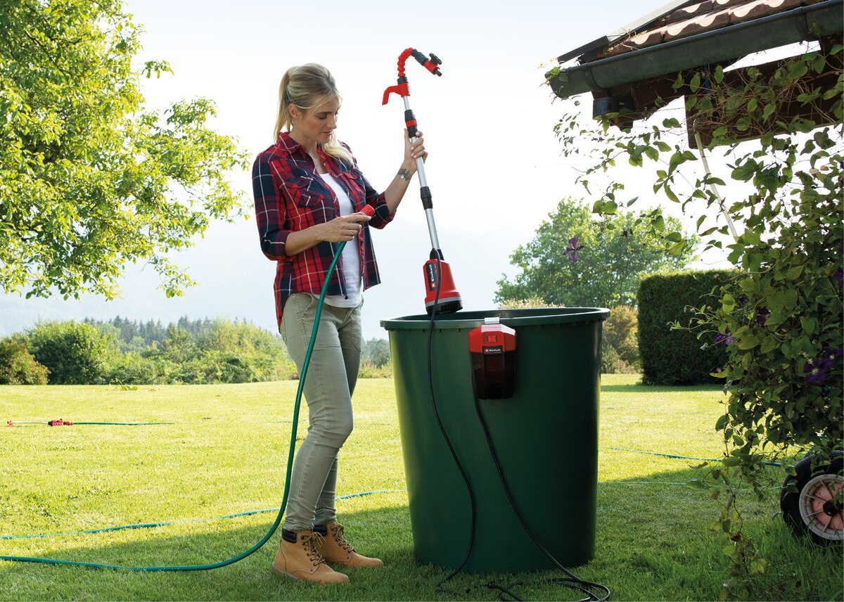 Einhell GE-PP 18 RB Li - Solo Aku potopna črpalka za čisto vodo