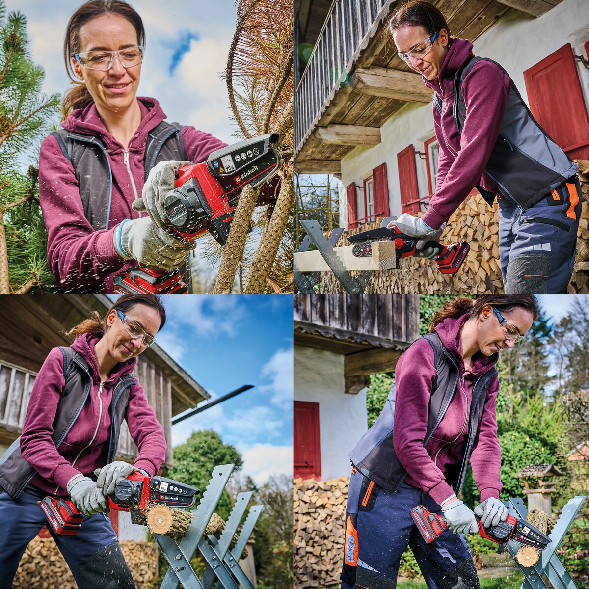 Einhell GE-PS 18/15 Li BL-Solo Akumulatorska žaga za obrezovanje
