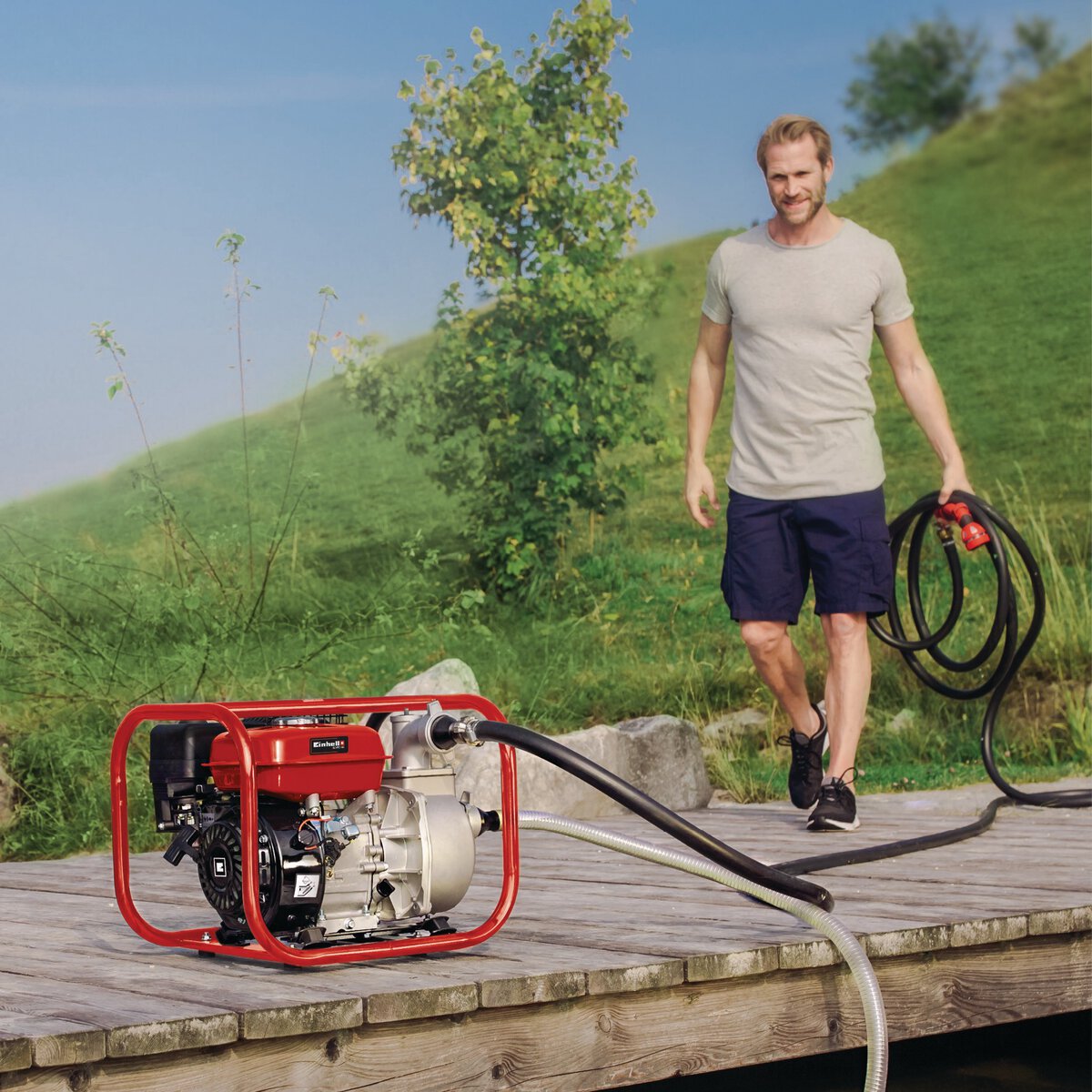 Einhell GE-PW 46 Bencinska črpalka za vodo