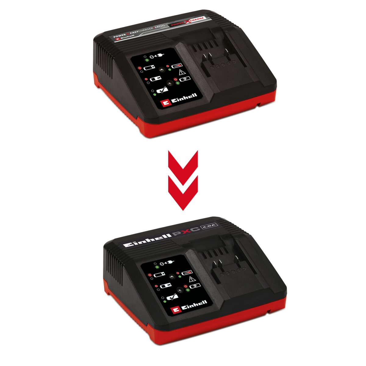 Einhell Power X-Fastcharger 4A Polnilnik baterij