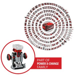 Einhell TP-RO 18 Li BL - Solo Akumulatorski namizni rezkalnik