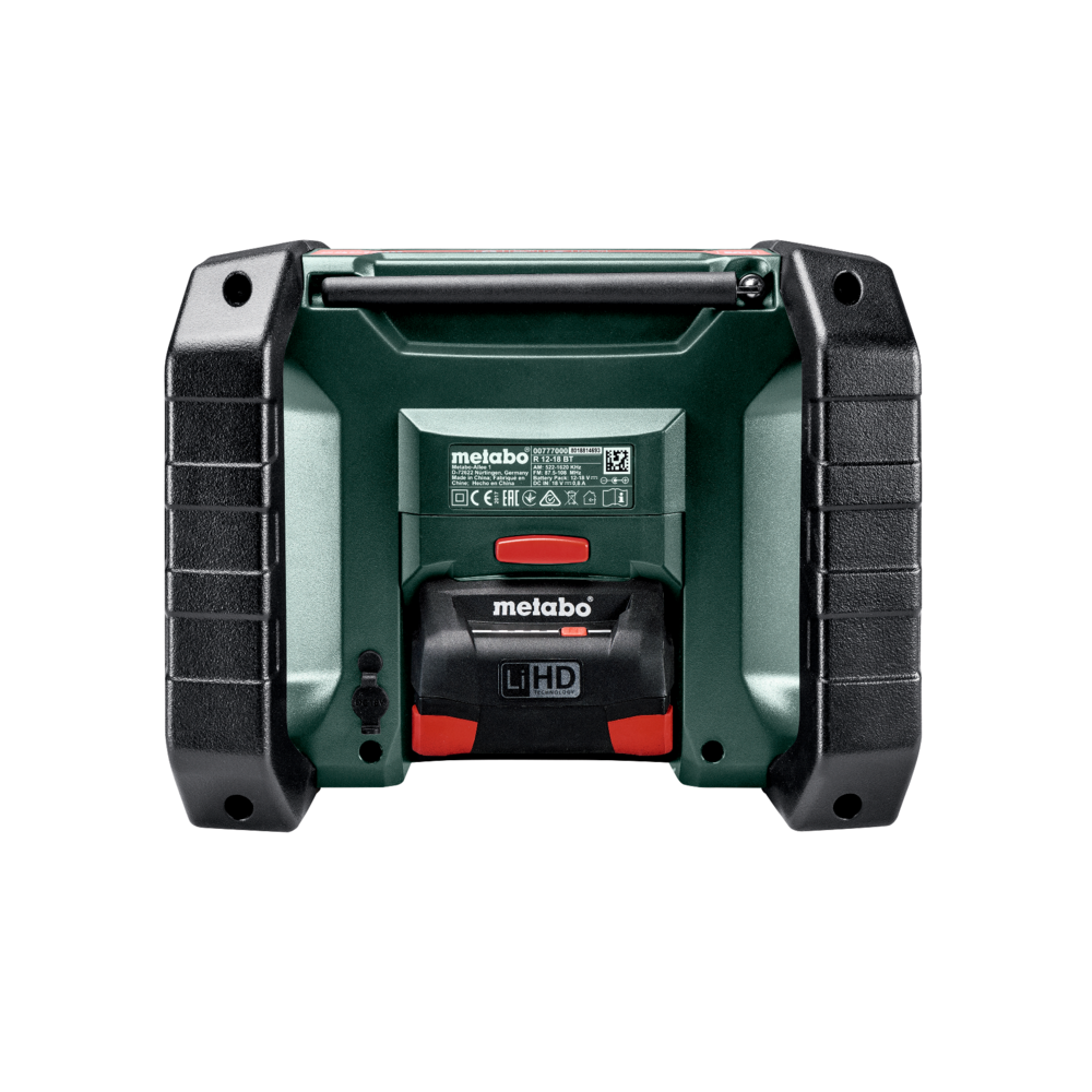 METABO BATERIJSKI RADIO ZA GRADBIŠČA (600778850) R 12-18 DAB+ BT