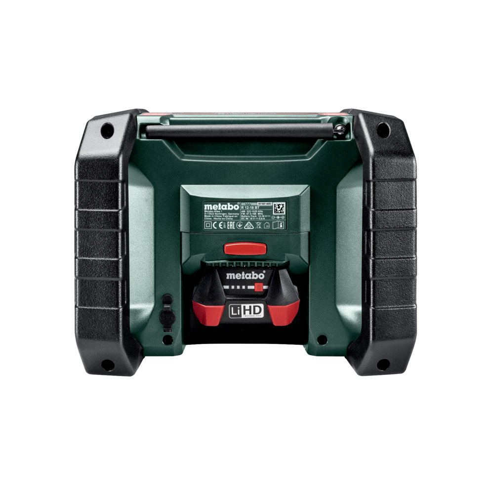 METABO BATERIJSKI RADIO ZA GRADBIŠČA (600778850) R 12-18 DAB+ BT