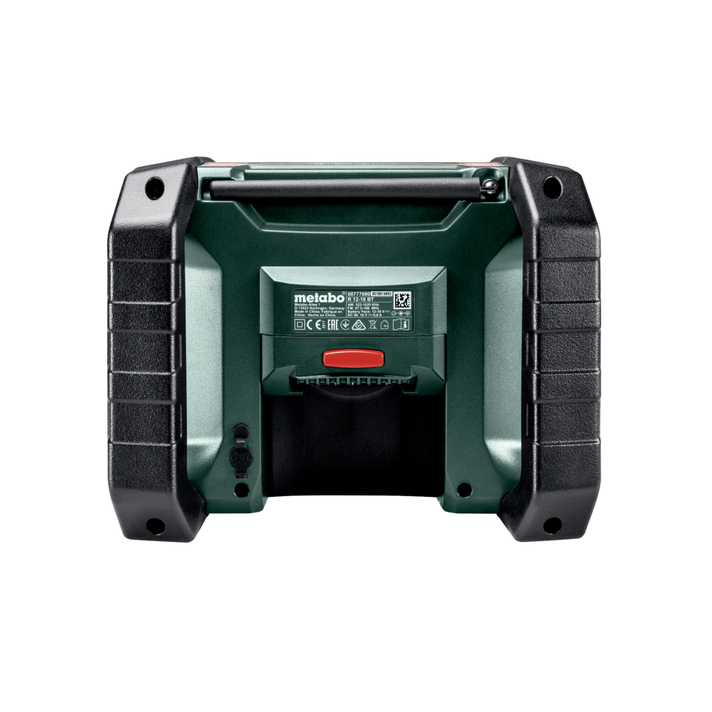 METABO BATERIJSKI RADIO ZA GRADBIŠČA (600778850) R 12-18 DAB+ BT