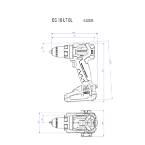 METABO Combo Set 2.8.4 18V (685196000) Baterijski stroj v kompletu