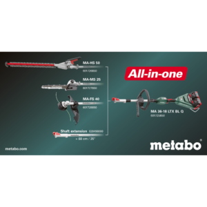 METABO MA 36-18 LTX BL Q (601725850) Pogon vrtnega multifunkcijskega orodja