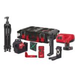 Milwaukee M12 3PLKIT-401P zeleni nivelirni 360 stopinjski laser Milwaukee M12 3PLKIT-401P zeleni nivelirni 360 stopinjski laser