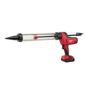 Milwaukee C18 PCG/600T-201B pištola za kit s prozornim valjem 600 ml