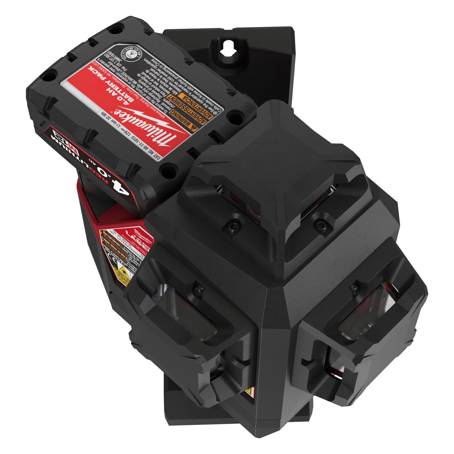 Milwaukee M12 3PL-401C zeleni nivelirni 360 stopinjski laser