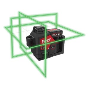 Milwaukee M12 3PL-401C zeleni nivelirni 360 stopinjski laser