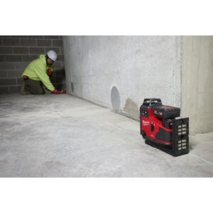 Milwaukee M12 A3PLO-401C Avtomatsko nastavljiv 360° zeleni laser