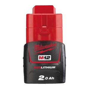 Milwaukee M12 B2 Redlithium-Ion 12V 2,0Ah Akumulatorska baterija M12 B2