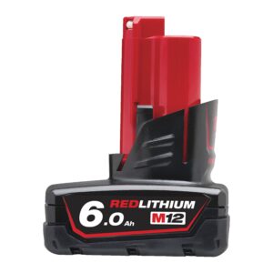 Milwaukee M12 B6 Redlithium-Ion 12V 6,0Ah Akumulatorska baterija Milwaukee M12 B6 Redlithium-Ion 12V 6,0Ah Akumulatorska baterija