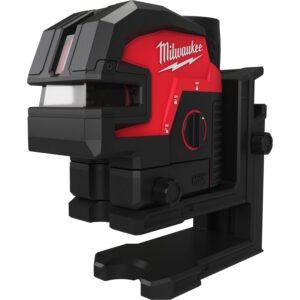 Milwaukee M12 CLL4P-301C 4točkovni križni zeleni laser