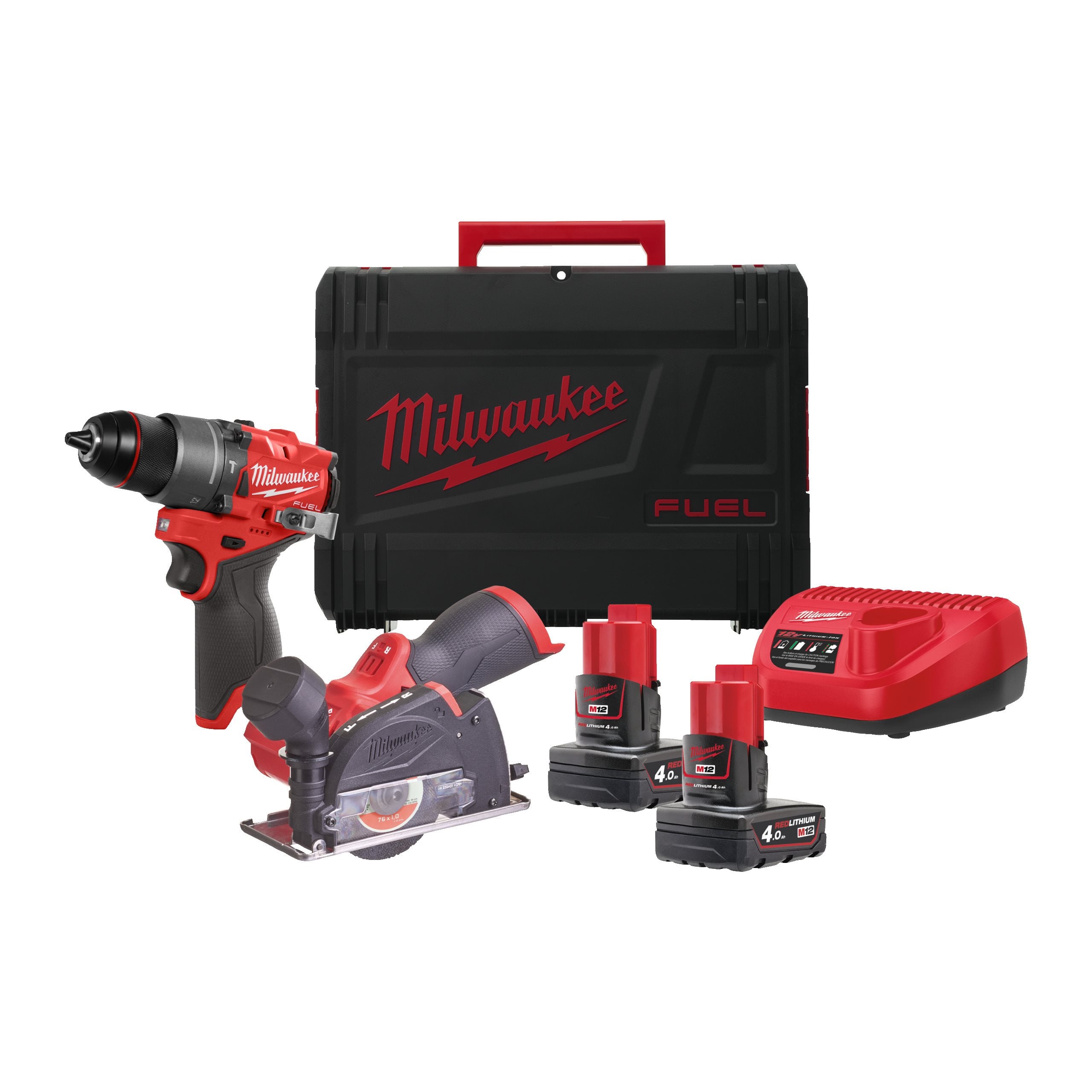 Milwaukee M12 FPP2G2-402X set akumulatorskega orodja
