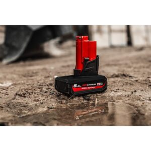 Milwaukee M12 HB5 REDLITHIUM-ION 12V 5,0AH Baterija Milwaukee M12 HB5 REDLITHIUM-ION 12V 5,0AH Baterija