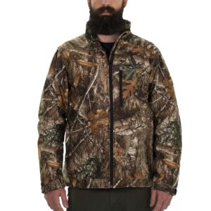 Milwaukee M12 HJ CAMO6-0 Moška kamuflažna Softshell jakna z gretjem