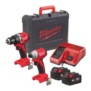 Milwaukee M18 BLCPP2A-402C set kompaktnega brezkrtačnega orodja Milwaukee M18 BLCPP2A-402C set kompaktnega brezkrtačnega orodja