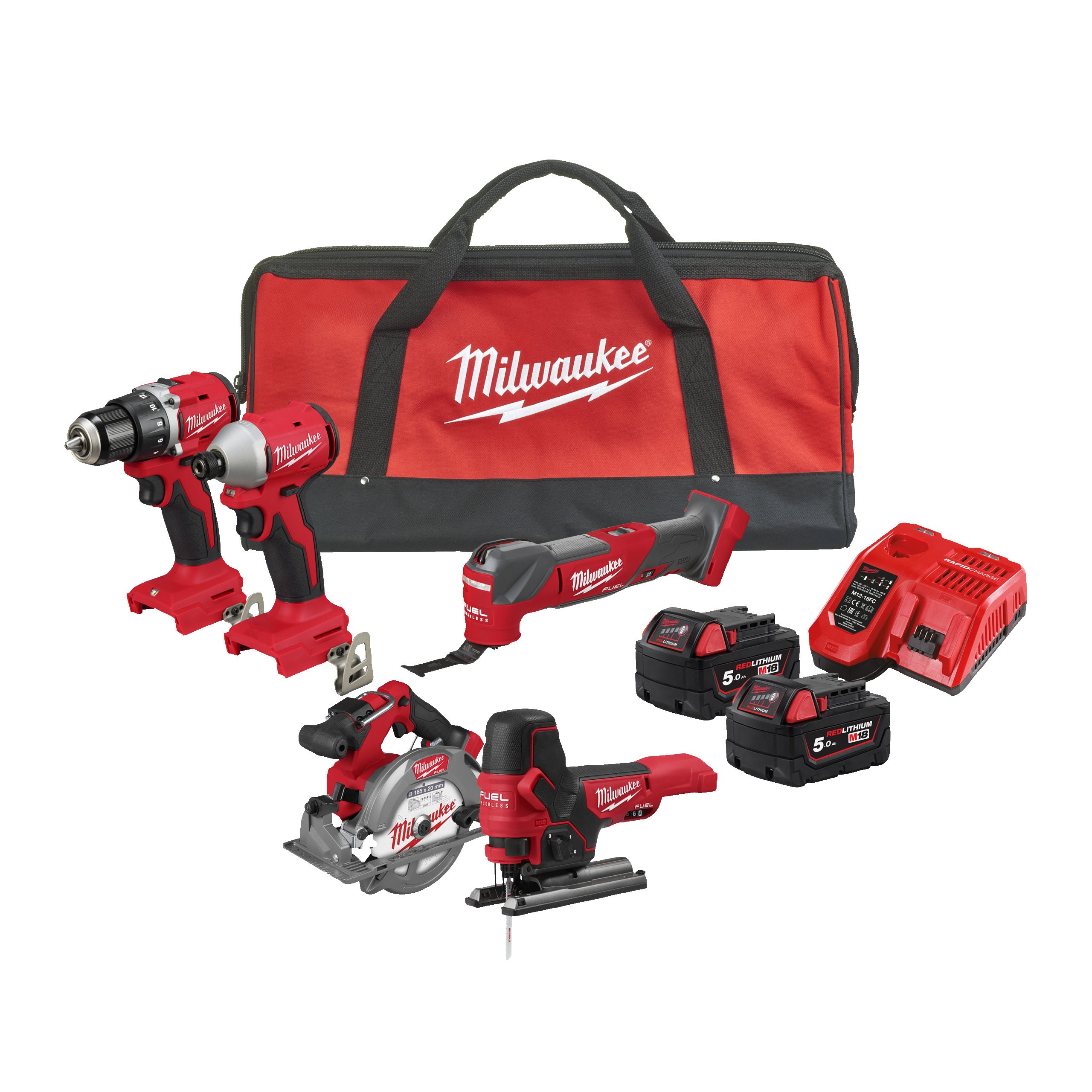 Milwaukee M18 BLCPP5A-502B set orodja