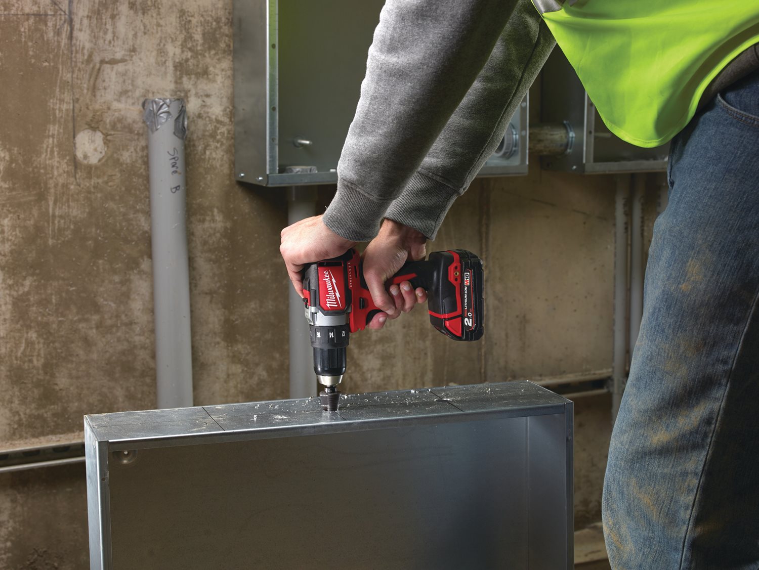 Milwaukee M18 BLPP2B3-502X set brezkrtačnega orodja