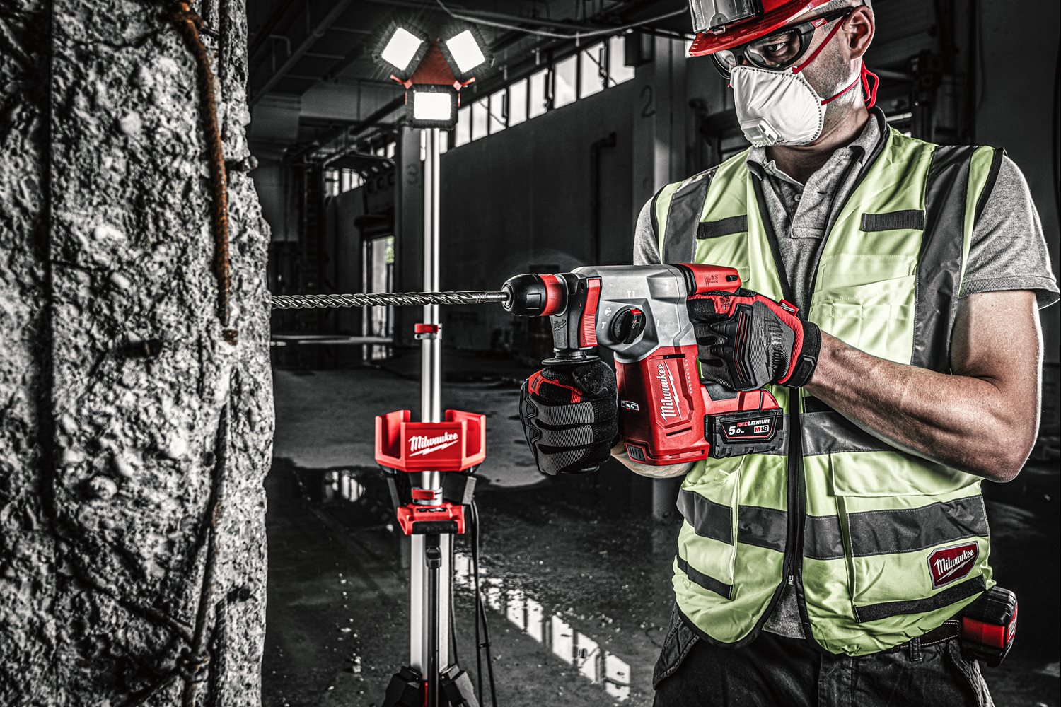 Milwaukee M18 BLPP2G-502X set brezkrtačnega orodja