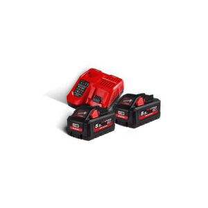 Milwaukee M18 HNRG-552 Set 2x akumulatorjev 5,5 Ah in polnilnik