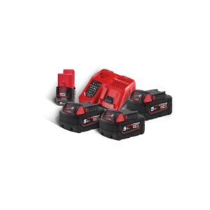 Milwaukee M18 NRG-503 Set baterij