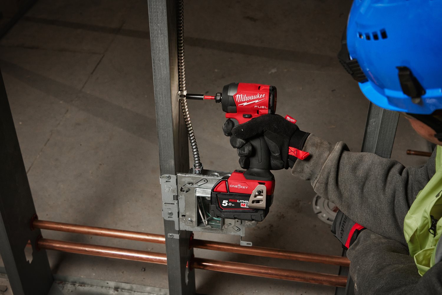 Milwaukee M18 ONEPP2A3-502X set akumulatorskega orodja