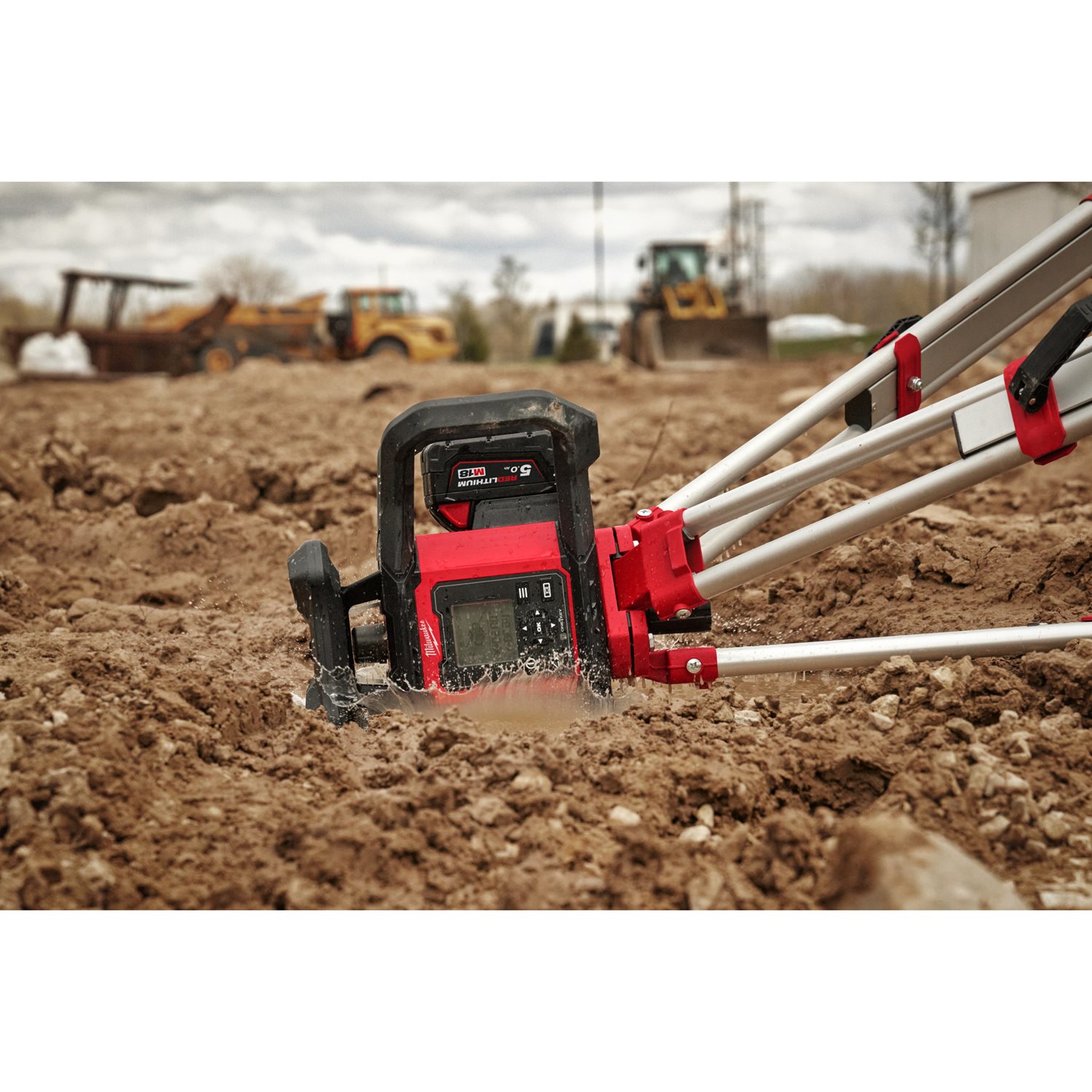 Milwaukee M18 RLOHV1200-501C Rotacijski laser rdeč žarek