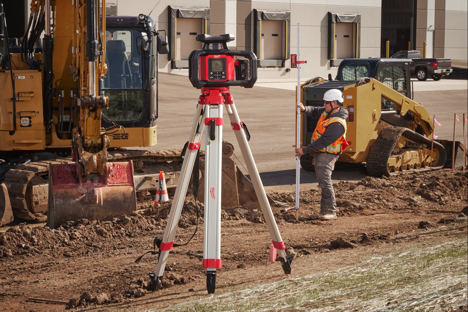 Milwaukee M18 RLOHV1200-501C Rotacijski laser rdeč žarek