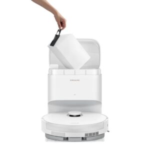 Dreame D20 Pro Plus bel robotski sesalnik s samopraznilno postajo
