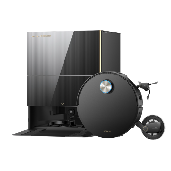 Dreame X60 Pro Ultra Complete črn robotski sesalnik s samočistilno postajo