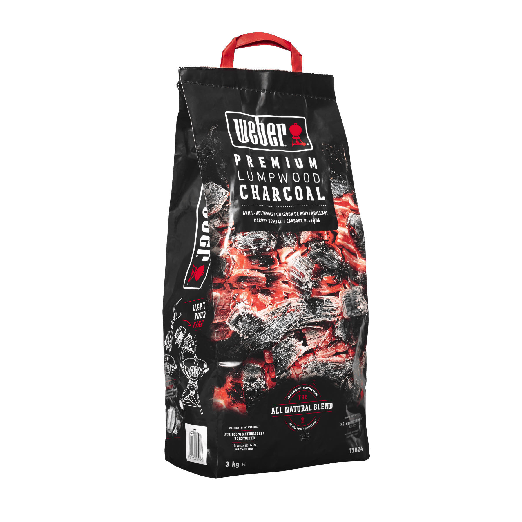 Weber Premium oglje 3 kg